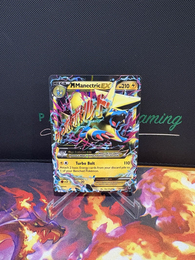 Pokémon TCG Mega-Manetric-EX Phantom Forces 24/119 Holo Holo Rare ex