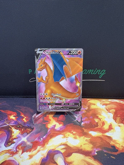 Pokémon TCG Charizard V Sword & Shield Swsh050 Holo Promo