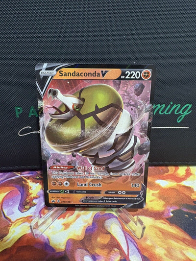 Sandaconda V 089/198 Ultra Rare Chilling Reign pokémon tcg card