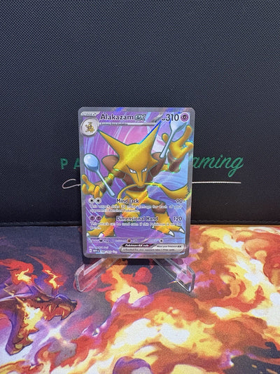 Pokémon TCG Alakazam EX Scarlet & Violet-151 188/165 Holo Ultra Rare