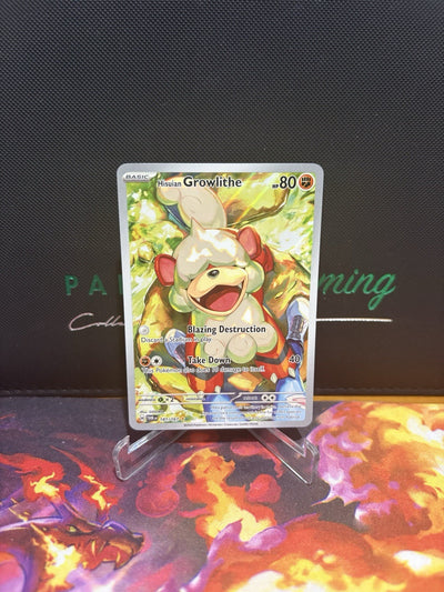 Hisuian Growlithe 181/167 TWM Twilight Masquerade Pokemon TCG