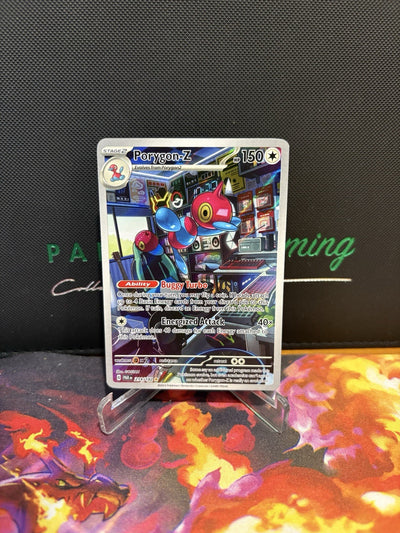 Pokémon TCG Porygon-Z Paradox Rift 214/182 Holo Illustration Rare