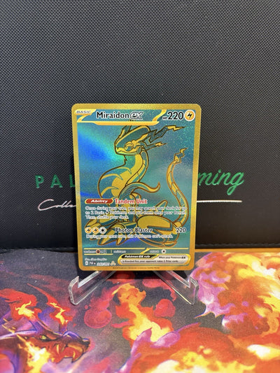 Pokémon TCG Miraidon Hyper Rare 243/091 Paldean Fates NM