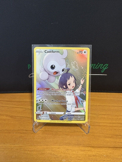 Pokémon TCG Castform Lost Origin Trainer Gallery Tg11/Tg30 Holo Ultra Rare