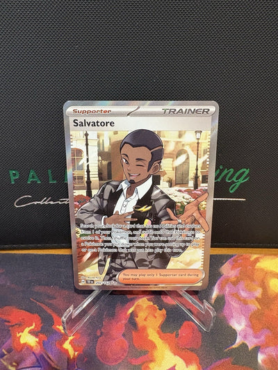 Salvatore - 202/162 - Ultra Rare - Temporal Forces - Pokemon Card - NM/M