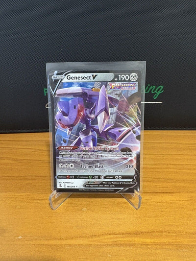 Pokémon TCG Genesect V Fusion Strike 185/264 Holo Ultra Rare