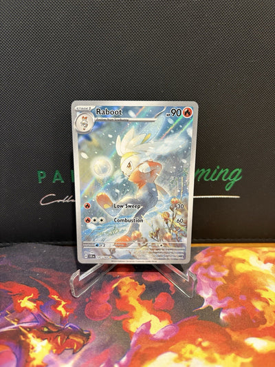 Raboot - 147/142 - Illustration Rare - Stellar Crown - NM Pokemon Card 