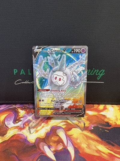 Galarian Cursola V 71/73 Rare Ultra | Champion's Path | Pokemon Card