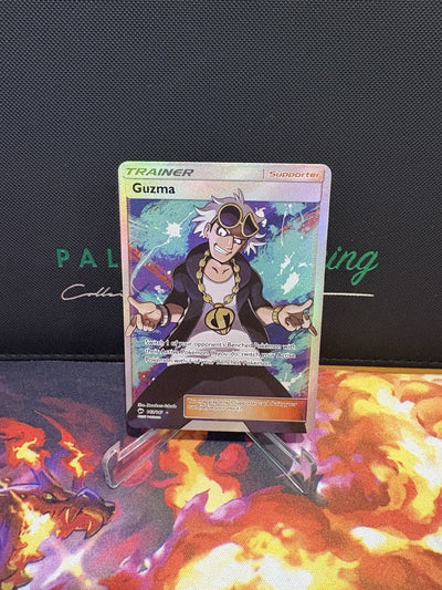Pokémon TCG Guzma Burning Shadows 143/147 Holo Full Art Ultra Rare