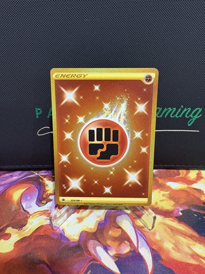 Pokémon TCG Fighting Energy Sword & Shield - Chilling Reign 233/198 Holo Secret