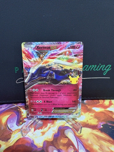Pokémon TCG Xerneas EX Celebrations: Classic Collection 97/146 Holo Ultra Rare