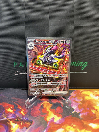 Pokémon TCG Revavroom EX Sv03: Obsidian Flames 224/197 Holo Special Illustration