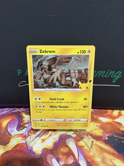 Pokémon TCG Zekrom Celebrations 010/025 Holo Holo Rare
