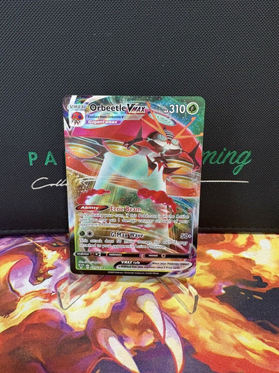 Pokémon TCG Orbeetle Vmax Vivid Voltage 021/185 Holo Ultra Rare