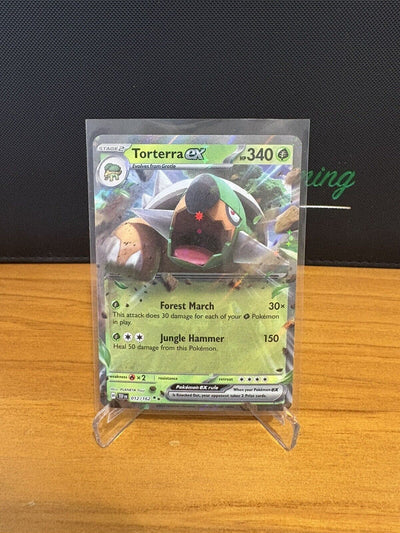 Torterra ex - 012/162 - Ultra Rare - Temporal Forces - NM/M - Pokemon Card