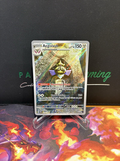 Pokémon TCG Aegislash Paradox Rift 210/182 Holo Illustration Rare