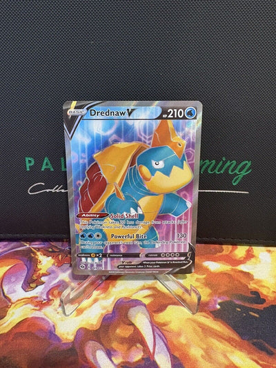 Pokemon Card Champion's Path 069/073 69/73 Drednaw V Full Art Ultra