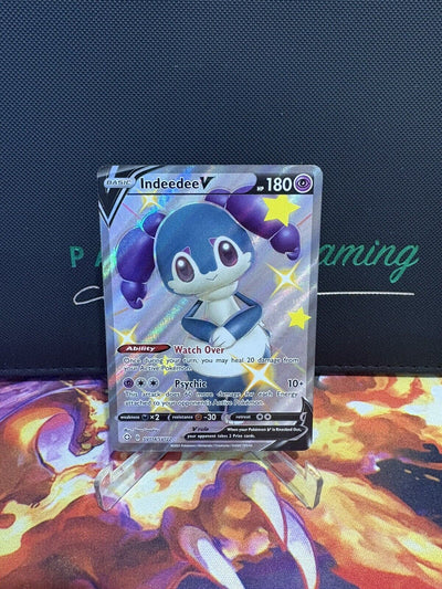Indeedee SV114/SV122 Shining Fates Pokemon Card NM