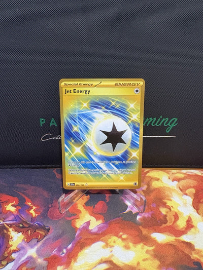 Pokemon Jet Energy 252/191 Gold Full Art Surging Sparks