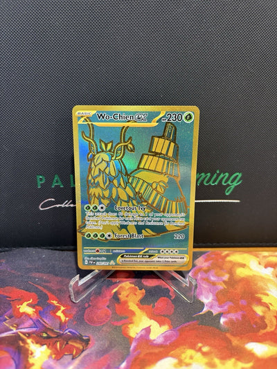 Wo-Chien ex - 240/091 - Secret Rare - Paldean Fates - Pokemon Card - NM/M