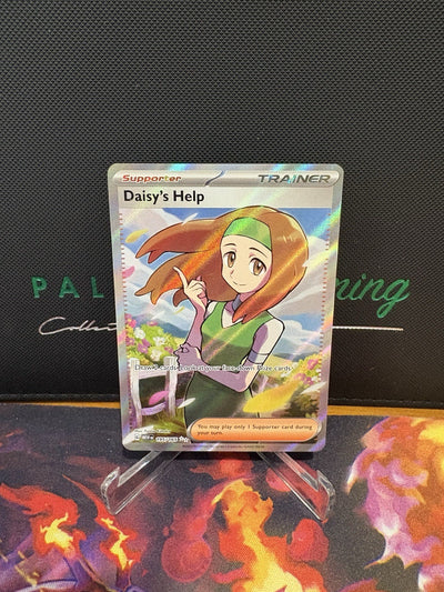 TRAINER DAISY'S HELP 195/165 POKEMON SCARLET & VIOLET 151 HOLO ULTRA RARE