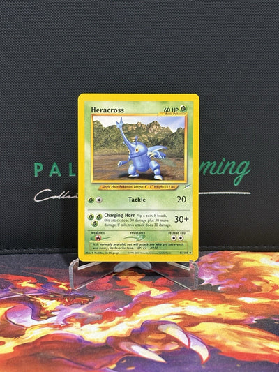 Pokémon TCG Heracross Neo Destiny 41 Regular Unlimited Uncommon