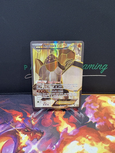 Regirock EX 43a/124 POKEMON CARD ENGLISH XY PREMIUM TRAINER COLLECTION FA LP