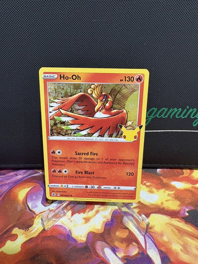Pokémon TCG Ho-oh Celebrations 001/025 Holo Holo Rare