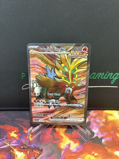 Gouging Fire ex 188/162 - Full Art Ultra Rare - Temporal Forces - Pokemon Card 2