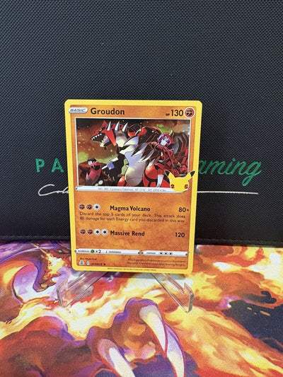Pokémon TCG Groudon Celebrations 017/025 Holo Holo Rare