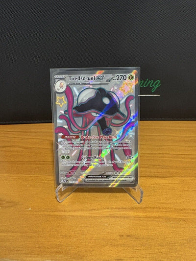 Toedscruel EX 213/091 Ultra Rare Shiny Pokémon Scarlet & Violet - Paldean Fates