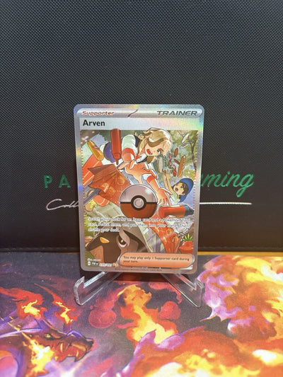 Pokemon TCG | Arven 235/091 Illustration Rare Holo | SV Paldean Fates