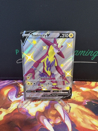 Toxtricity SV112/SV122 Shining Fates Pokemon Card - NM