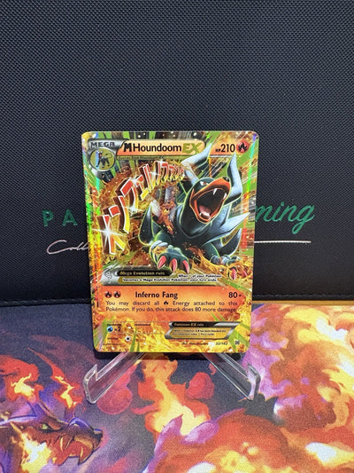 Pokémon TCG Mega-Houndoom-EX Breakthrough 22/162 Holo Holo Rare ex
