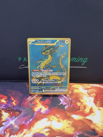 Pokemon Card Miraidon ex (243/091) Hyper Rare SV Paldea Evolved