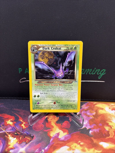 Dark Crobat 2/105 Neo Destiny Holo WOTC Pokemon Card