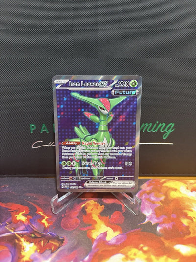 Pokemon TCG - Temporal Forces - Iron Leaves EX - 186/162 - Ultra Rare - NM/M