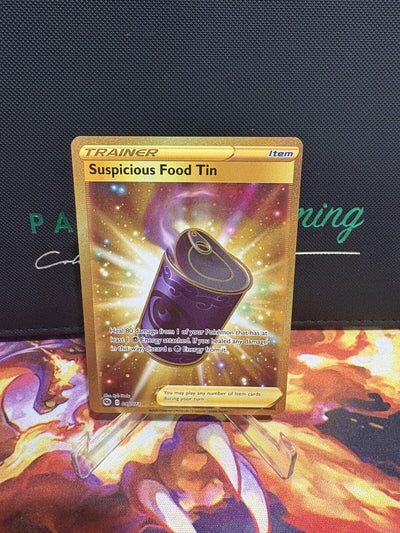 Pokémon TCG Suspicious Food TiN Champions Path 080/073 Holo Secret Rare