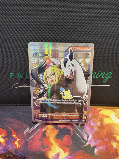 Pokémon TCG Delinquent (Alt Art) Premium Trainer's XY Collection 98b/122 Promo