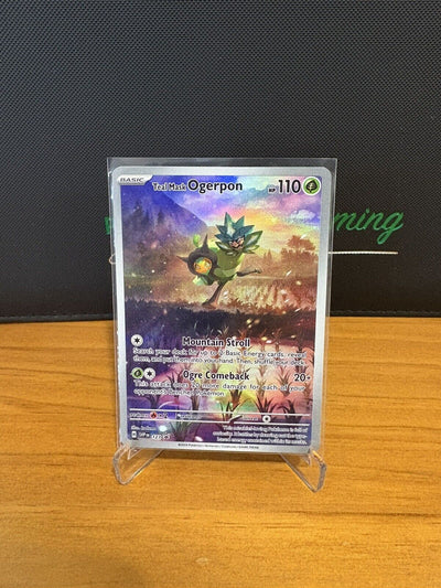 Pokemon TCG Teal Mask Ogerpon SVP123 Scarlet & Violet Promo Card NEAR MINT