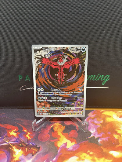 Pokémon TCG Yveltal Paradox Rift 205/182 Holo Illustration Rare