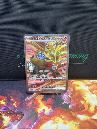 FULL ART Gouging Fire EX - 188/162 - Ultra Rare Temporal Forces