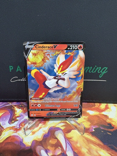Pokémon TCG Cinderace V Rebel Clash 035/192 Holo Ultra Rare