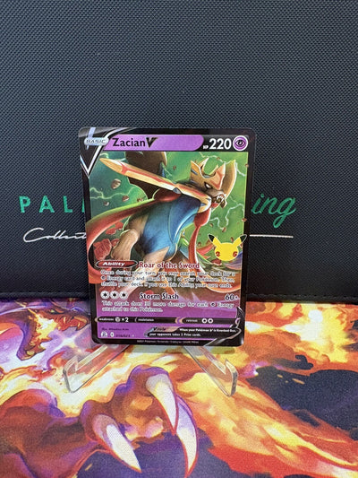 Pokémon TCG Zacian V Celebrations 016/025 Holo Ultra Rare