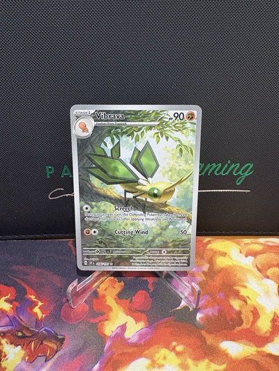 Pokemon Vibrava Illustration Rare 206/191 Surging Sparks NM
