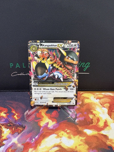 Pokémon TCG Mega-Kangaskhan-EX Flashfire 79/106 Holo Holo Rare ex
