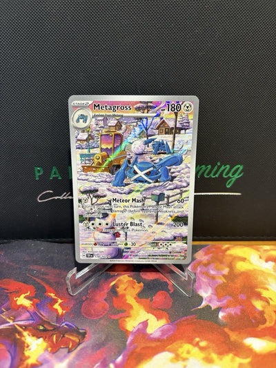 Metagross - 178/162 - Illustration Rare - Temporal Forces - Pokémon Card - NM/M