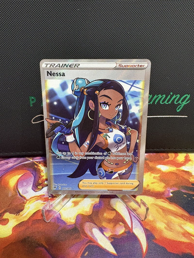 Pokémon TCG Nessa Vivid Voltage 183/185 Holo Full Art