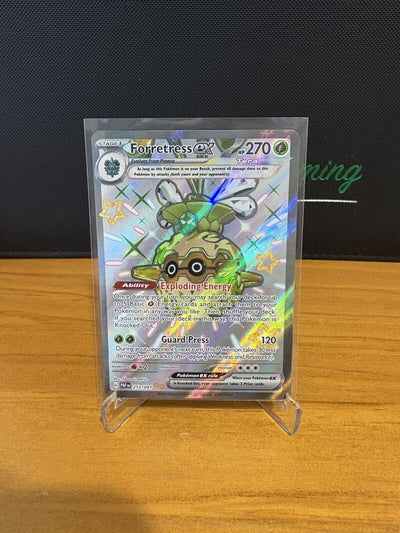 Pokémon TCG Forretress EX Scarlet & Violet - Paldea Evolved 230/193 Holo...