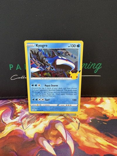 Pokémon TCG Kyogre Celebrations 003/025 Holo Holo Rare
